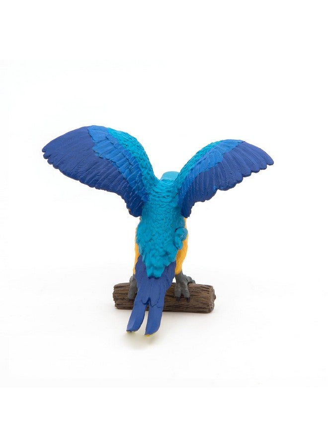 Papo -Hand-Painted - Figurine -Wild Animal Kingdom - Blue Ara Parrot -50235 -Collectible - for Children - Suitable for Boys and Girls- from 3 Years Old - Image 5