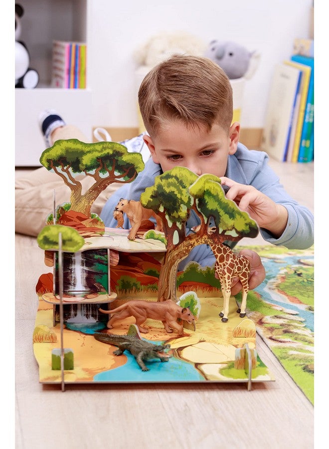 Papo -Hand-Painted - Figurine -Wild Animal Kingdom - Blue Ara Parrot -50235 -Collectible - for Children - Suitable for Boys and Girls- from 3 Years Old - Image 2