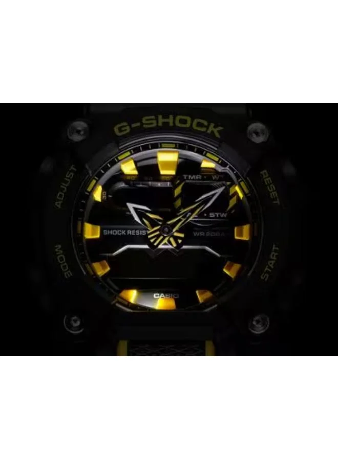 G-SHOCK Men's Analog-Digital Display Watch With Black Resin Strap - GA-900A-1A9DR