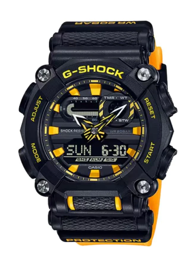 G-SHOCK Men's Analog-Digital Display Watch With Black Resin Strap - GA-900A-1A9DR