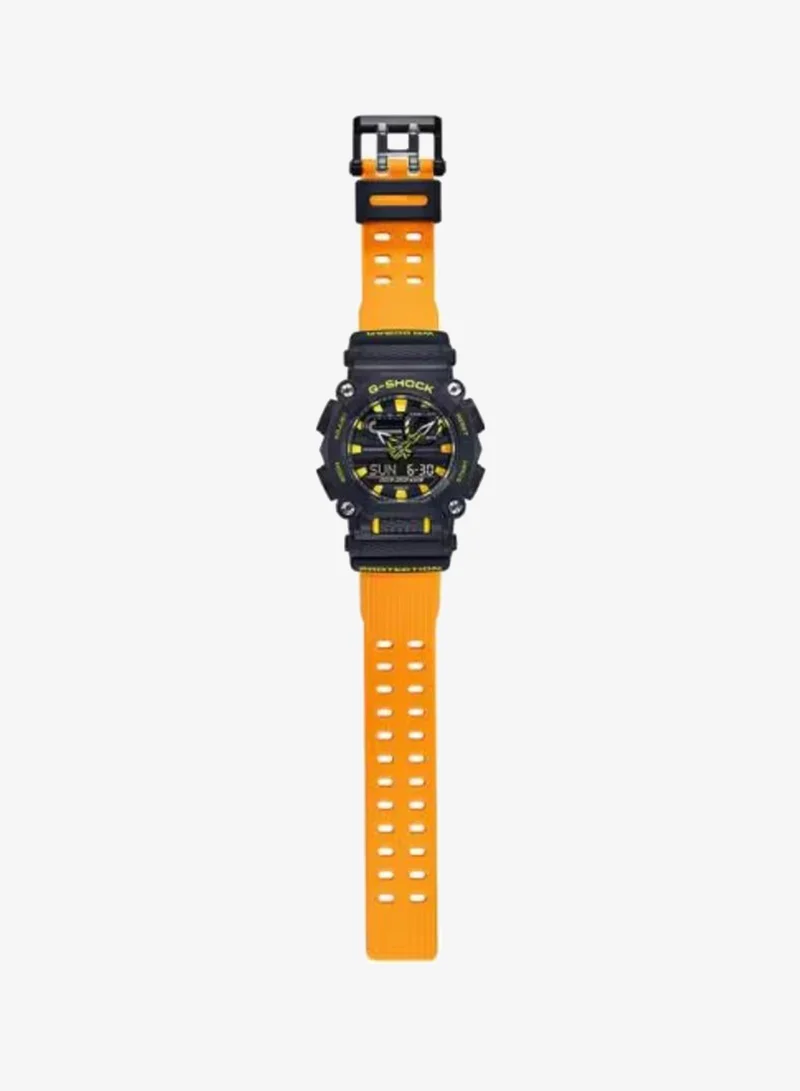 جي شوك Men's Analog-Digital Display Watch With Black Resin Strap - GA-900A-1A9DR