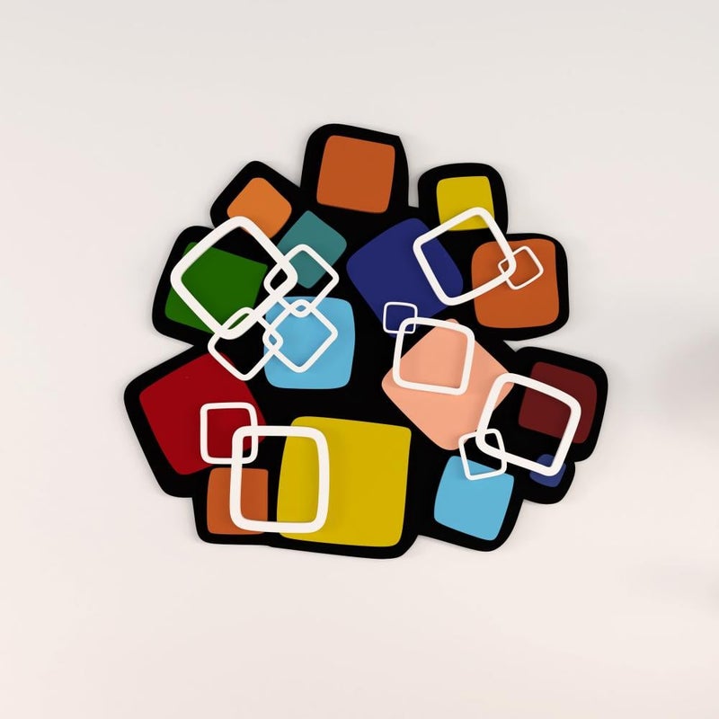 Marktna Geometric wooden decorative sculpture - Image 4