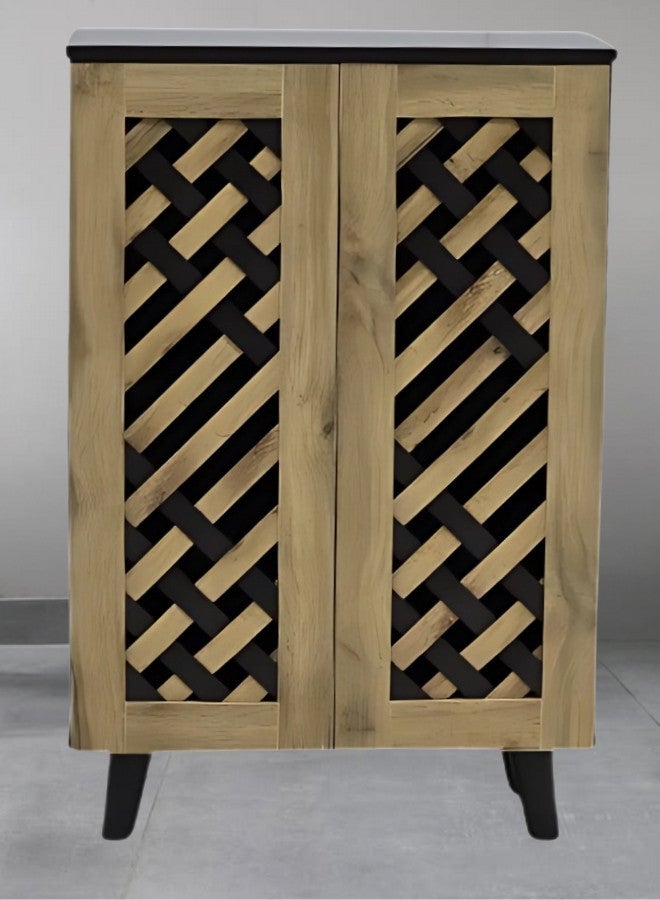 ALWASIT HOME Modern Wooden Shoe Cabinet, Shoes Rack With Storage, Shelf Cabinet - Image 1