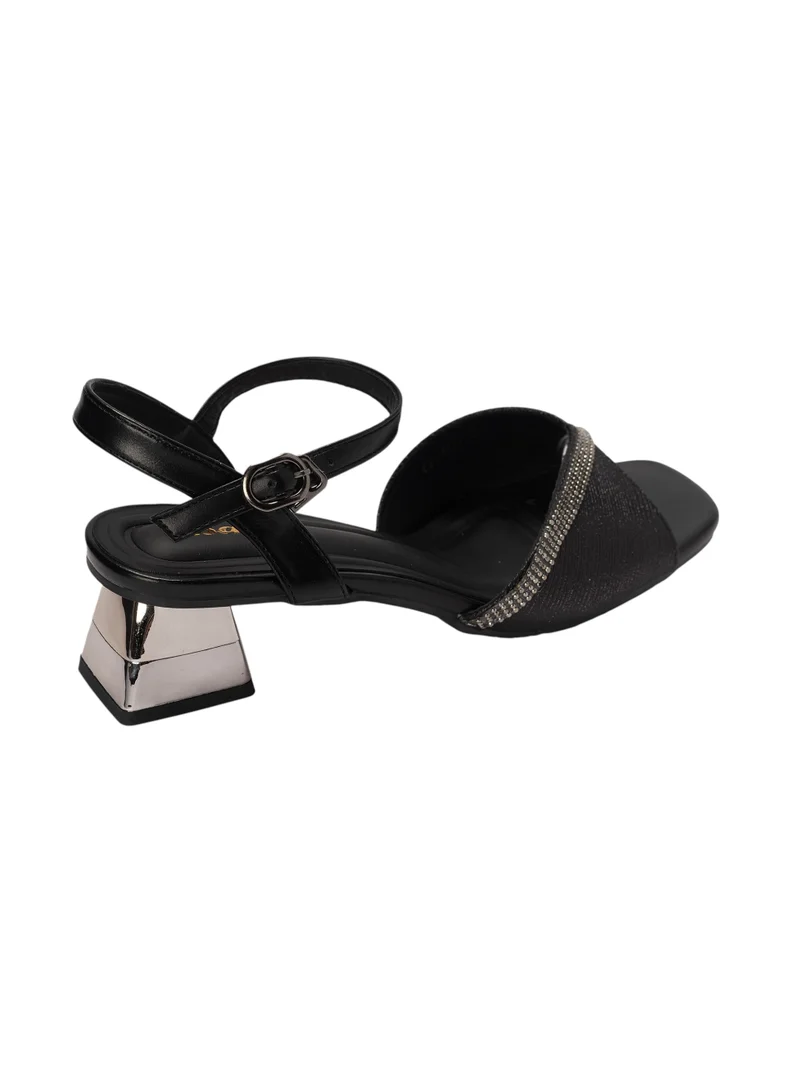 Bata Block Heel Ankle Strap Sandals