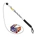 Squishy Face Studio Flirt Pole V2 with Lure Durable Dog Toy for Fun Obedience Training Exercise Rainbow Tie Dye Jr 24 inch - Image 3