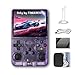 FINGEREVO R36S Handheld Game Console 35in 640480 IPS OCA Screen 3200mAh Opensource System Purple Transparent - Image 3