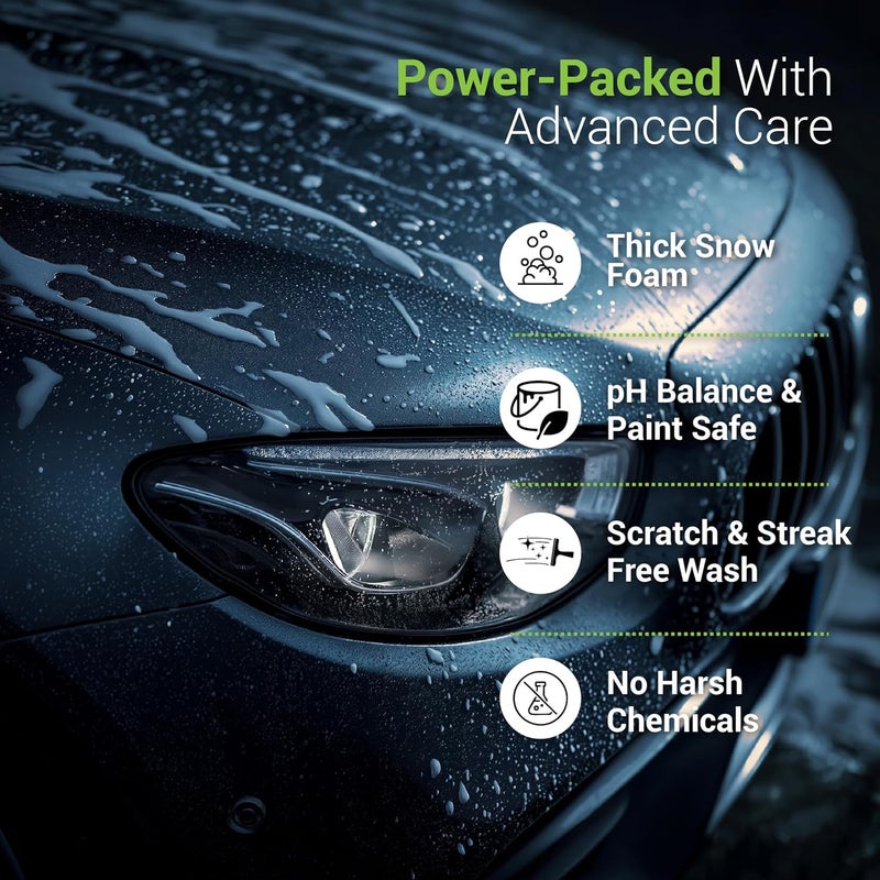 Dylect ® Power Foam Car Wash Shampoo 500ml | Thick Foam, pH Balanced & Paint Safe | Bike & Car Washing Shampoo for Foam Cannon, Pressure Washer & Bucket Wash - Image 3