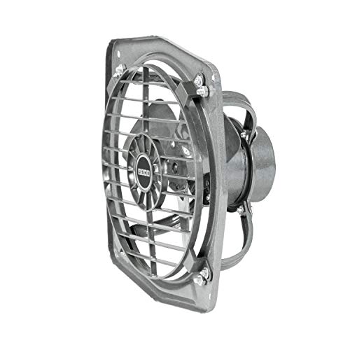 Usha Aeroclean 300 mm (12‑Inch) Exhaust Fan | Goodbye Oil & Dust Lacquer Coating | 100% Copper Motor | Scratch‑&‑Stain‑Resistant | Aerodynamically Balanced Blades | 2‑Year Warranty| Metallic Grey - Image 5