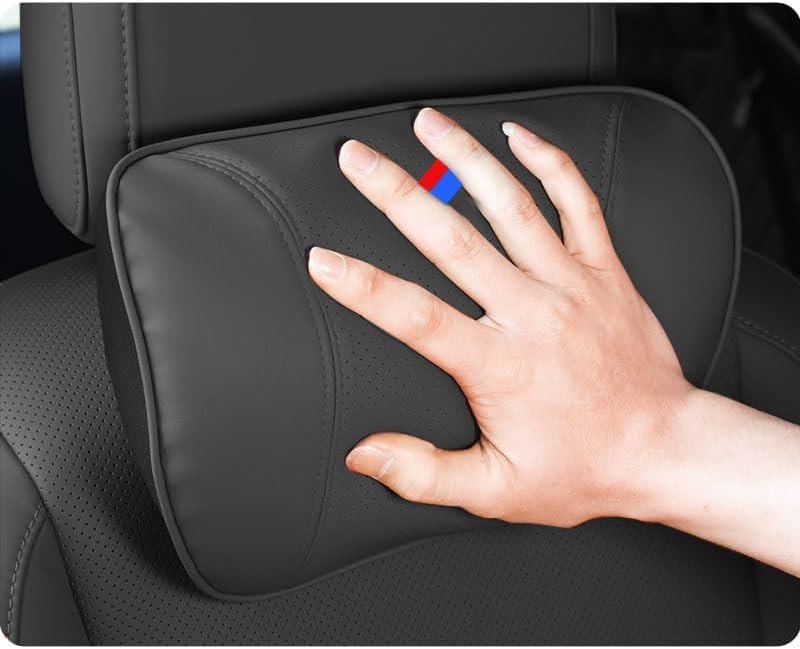 Car Lumbar Support Pillow and Neck Pillow Kit for BMW M Series - Image 3