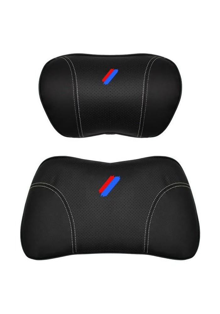 Car Lumbar Support Pillow and Neck Pillow Kit for BMW M Series - Image 1