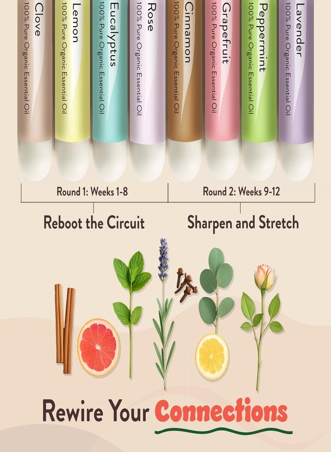 Healhaler Smell Training Kit, Restore Sense of Smell and Taste, 8 Unique Scents, Made in The USA - Image 3