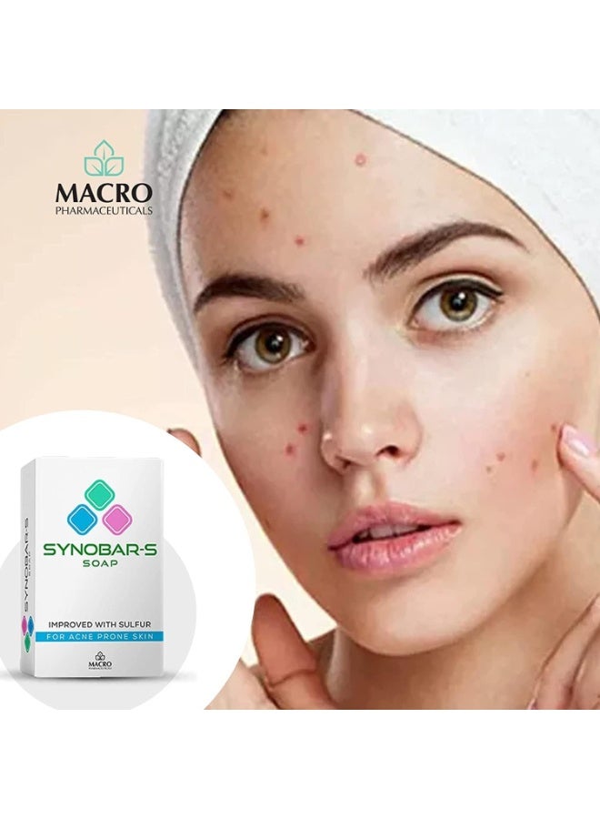 ماكرو صابون للبشرة المعرضة لحب الشباب من ماكرو سينوبار، 100 جرام - Image 5