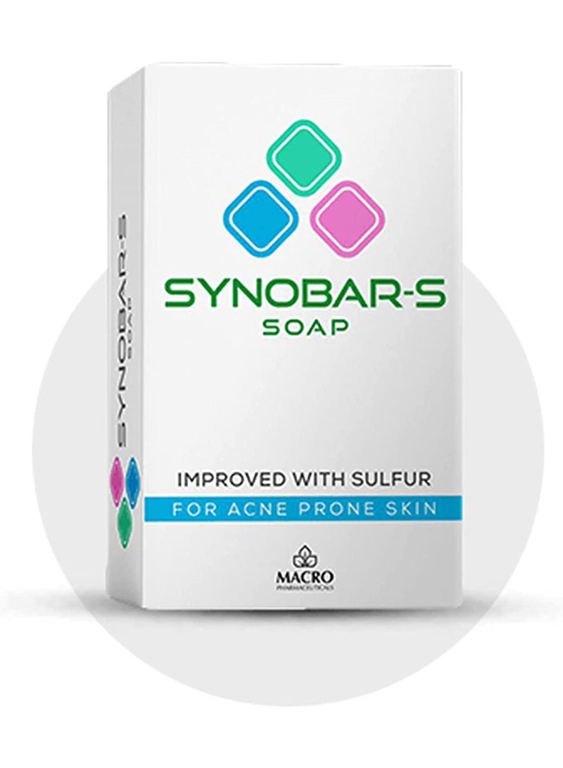 ماكرو صابون للبشرة المعرضة لحب الشباب من ماكرو سينوبار، 100 جرام - Image 2