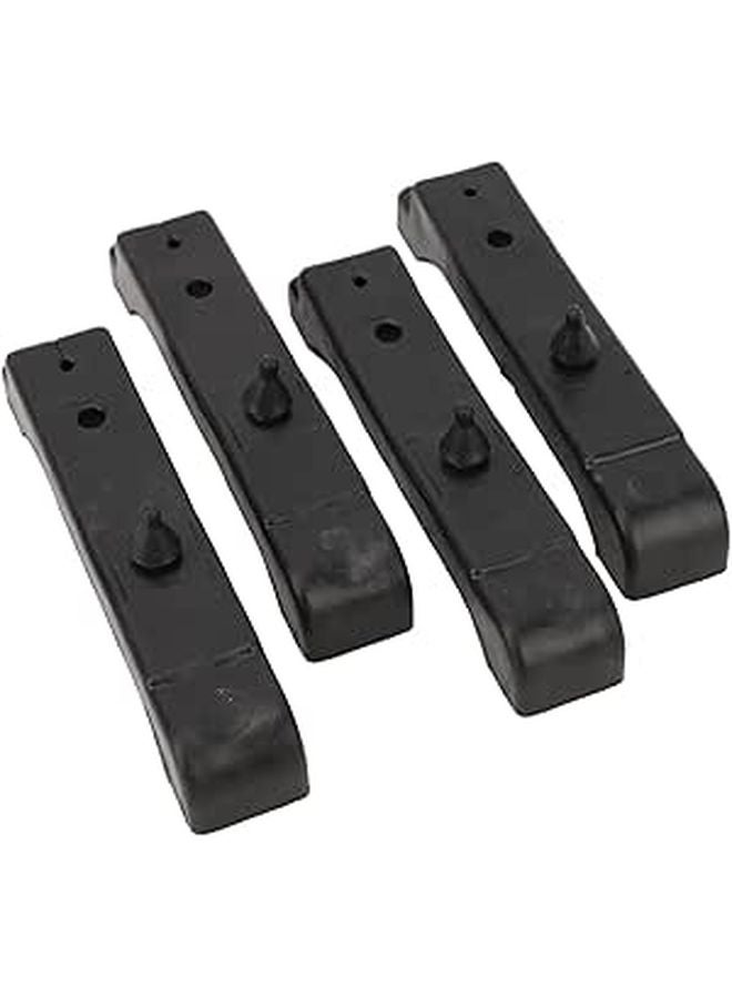 Rubber Support Pads Vibration Dampening Mounting Cushions Set of 4 Heavy Duty Insulator - Image 1