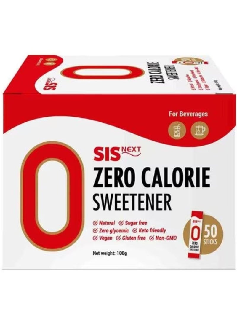 SIS Next Zero Calorie Sweetener 50 Sticks 100 G  - Image 2