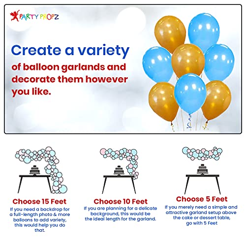 Party Propz Welcome Home Baby Decoration Items Kit - 43pcs, Baby Decoration Items | Name Ceremony Decoration For Boy | New Born Welcome Home Decoration Kit - Image 4