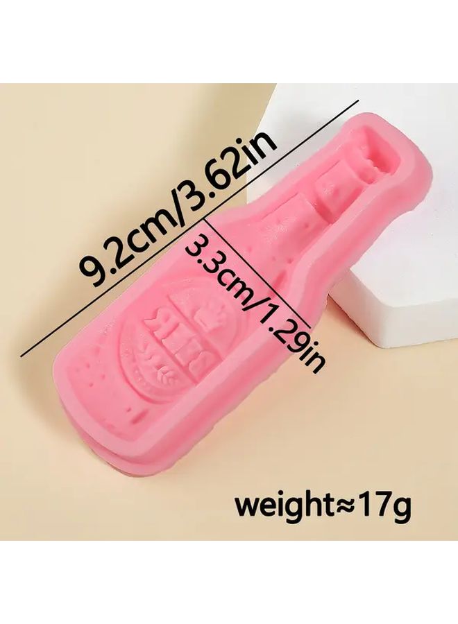 Beer Bottle Chocolate Silicone Mold Y302 Cake Decoration Fondant Baking Tool - Image 3