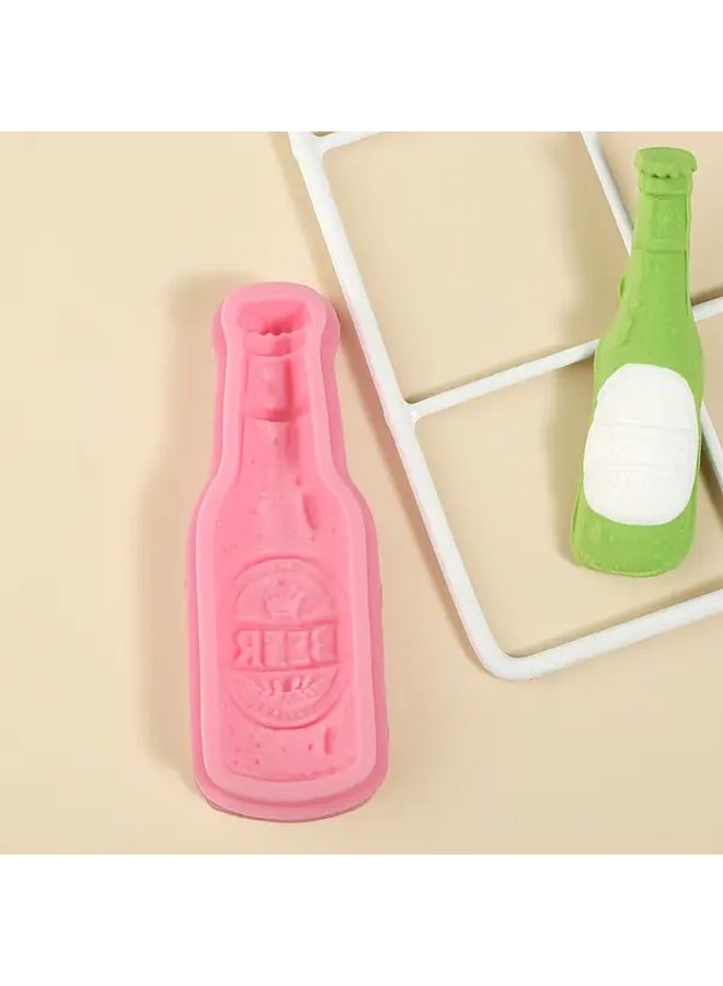 Beer Bottle Chocolate Silicone Mold Y302 Cake Decoration Fondant Baking Tool - Image 2