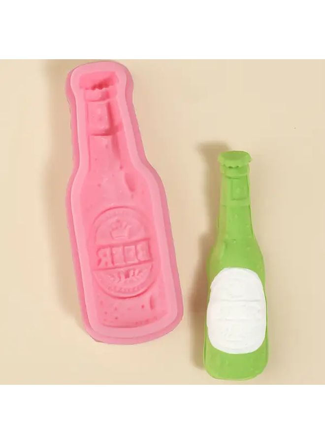 Beer Bottle Chocolate Silicone Mold Y302 Cake Decoration Fondant Baking Tool - Image 5