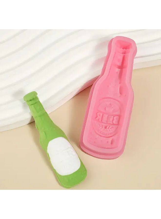 Beer Bottle Chocolate Silicone Mold Y302 Cake Decoration Fondant Baking Tool - Image 4