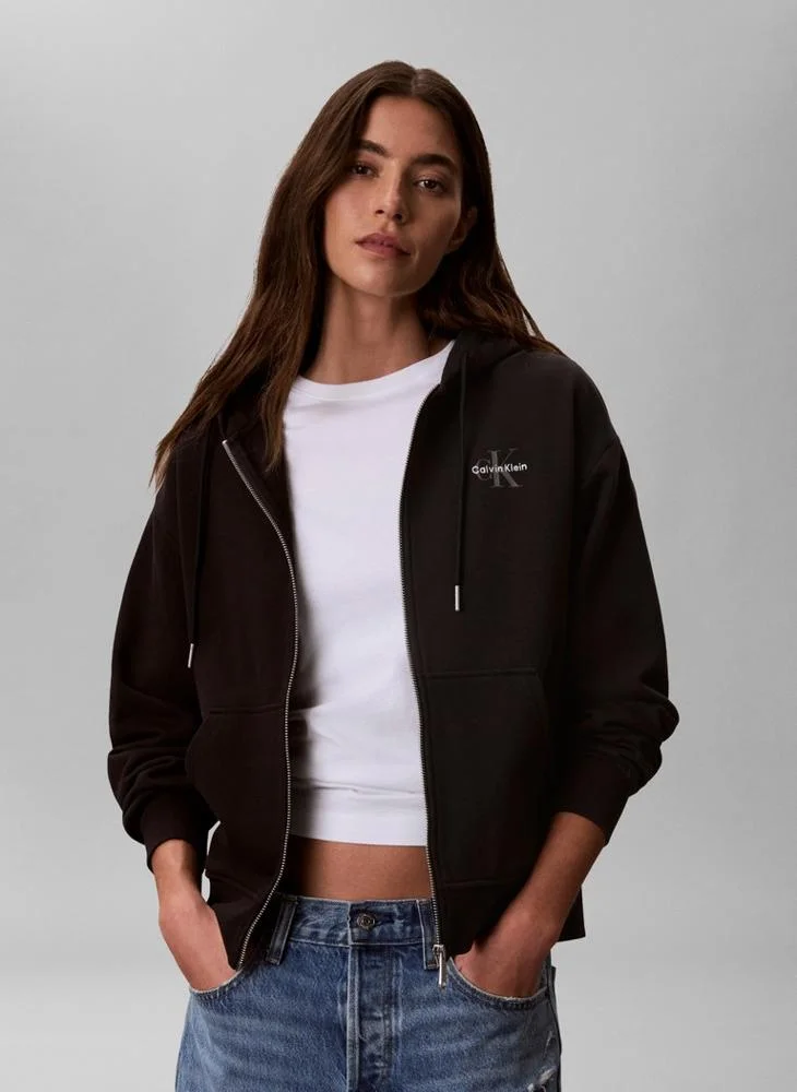 Calvin Klein Jeans Monologo French Terry Hoodie