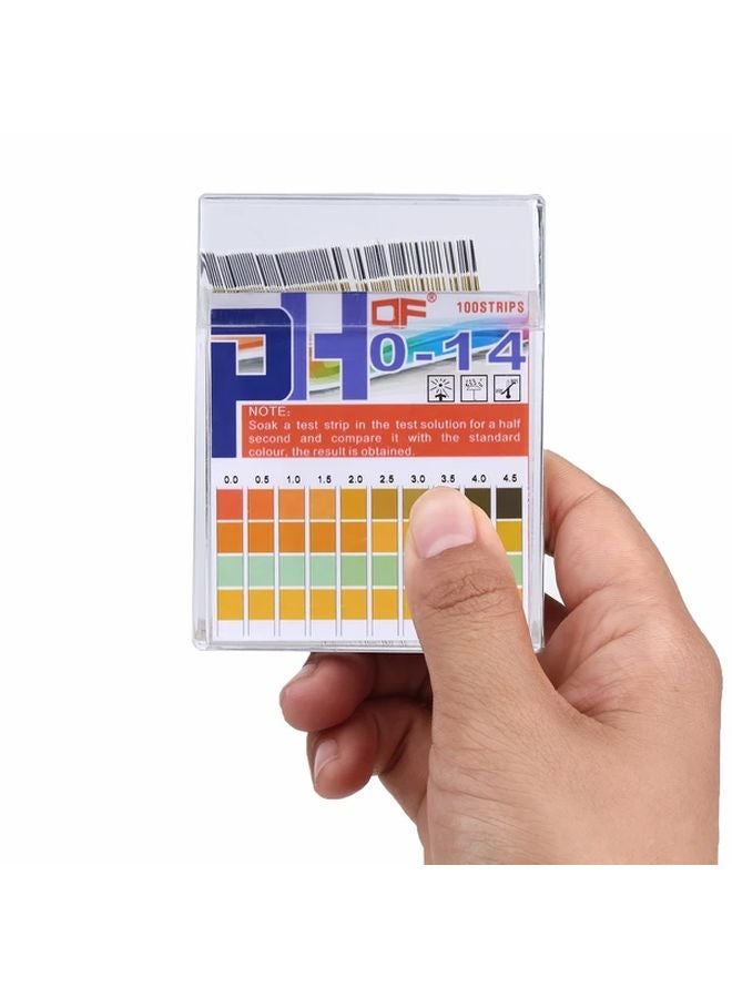 100 Count PH Test Strips 0 14 For Drinking Water Food Pools Aquariums And Soap - Image 4