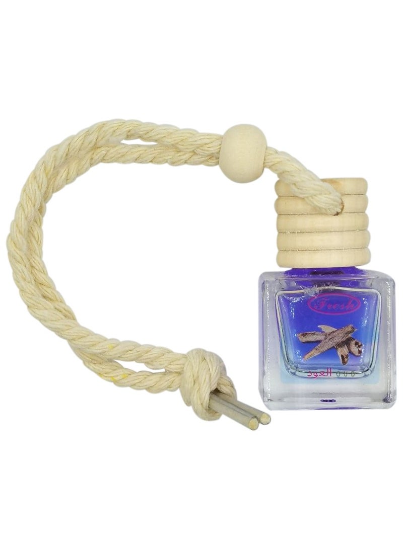 FRESH Oud Car Air Freshener - Hanging Perfume Diffuser - Image 2