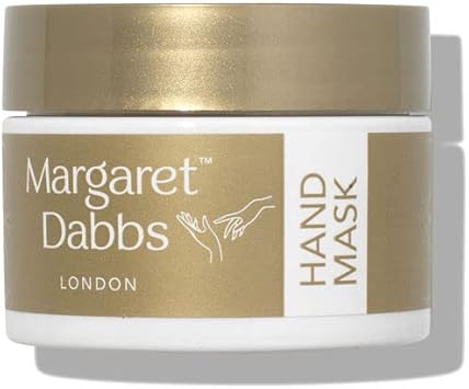 Margaret Dabbs Pure Overnight Hand Mask Softens Fine Lines and Boosts Firmness Rose and Lemon Scented 35ml - Image 1