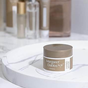 Margaret Dabbs Pure Overnight Hand Mask Softens Fine Lines and Boosts Firmness Rose and Lemon Scented 35ml - Image 2