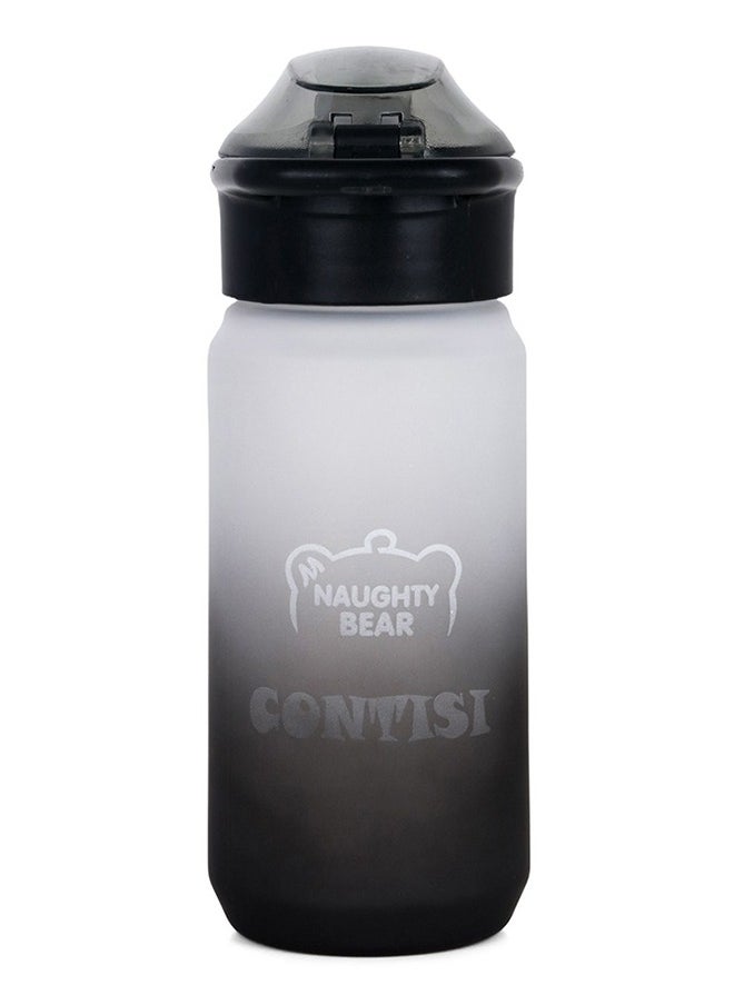 Eazy Kids Water Bottle 500ml With Handle - Black  - Image 2