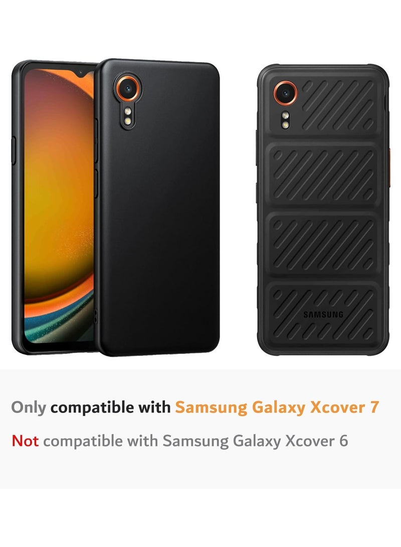 حافظة سامسونج جالاكسي اكس كوفر 7، حافظة حماية ناعمة من مادة TPU ذات لمسة نهائية غير لامعة - Image 2