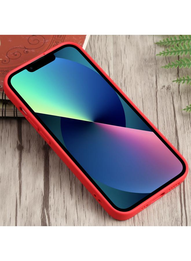 زبون جراب ماج سيف لهاتف iPhone 13 mini من السيليكون السائل المقاوم للصدمات - Image 3