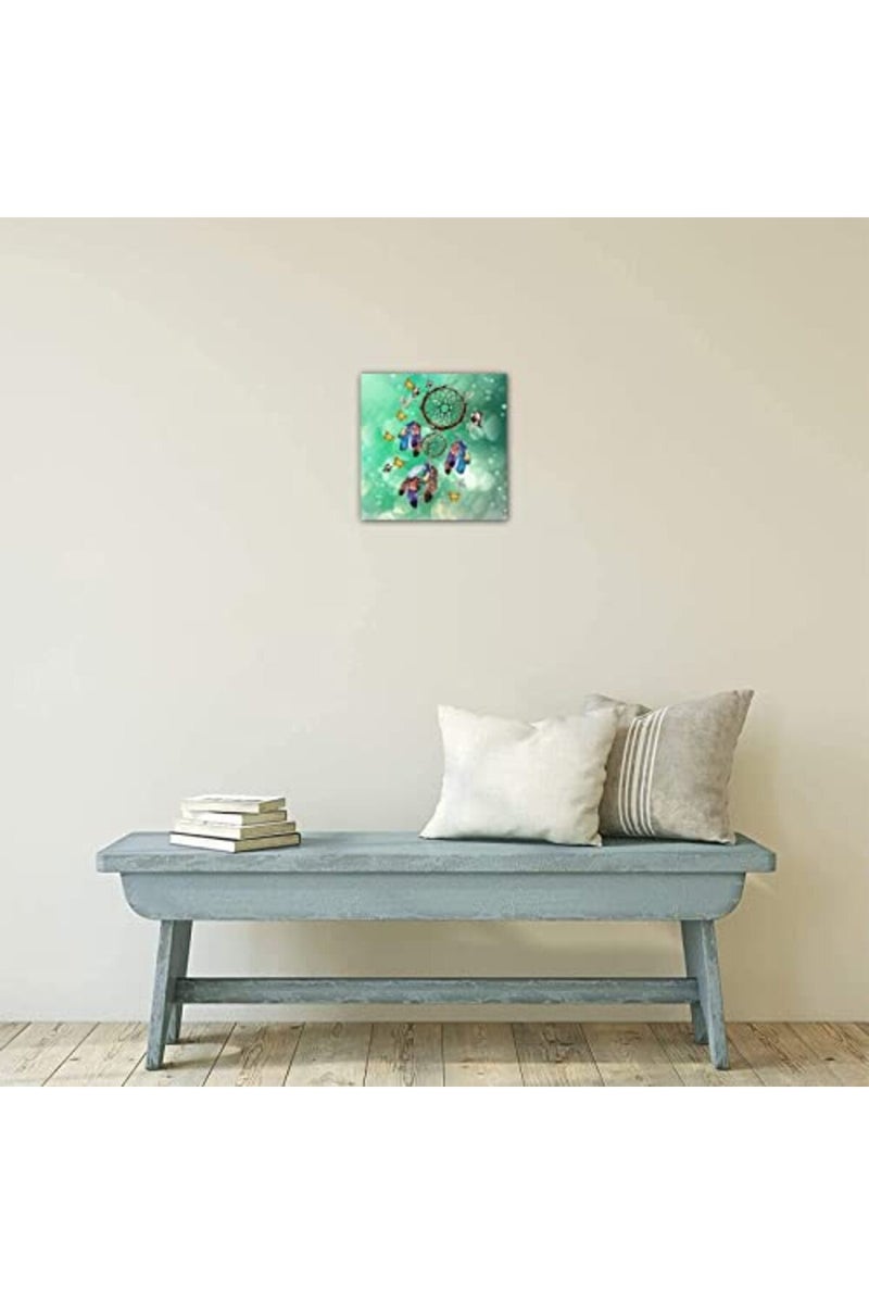 Canvas Wall Art Galaxy Star Dreamcatchers Picture Poster Print - Image 4