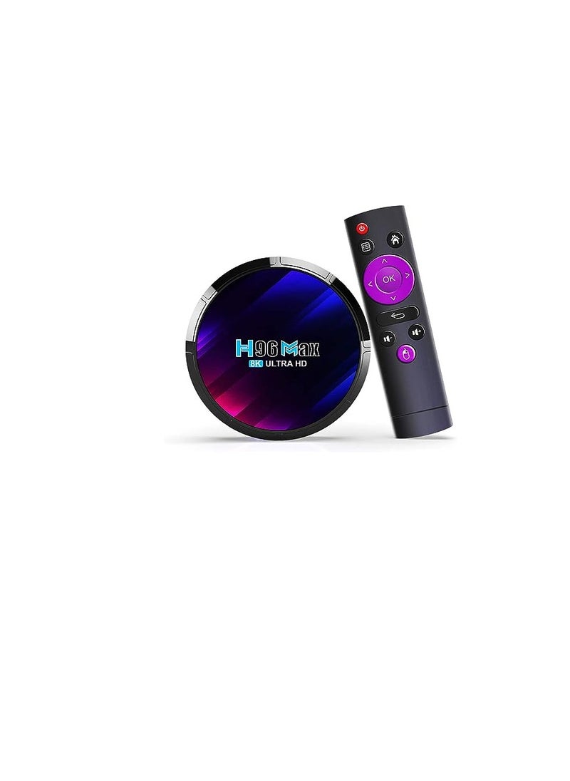 Generic Android TV Box H96MAX RK3528 4GB RAM 64GB ROM Android Box Support 2.4G/5.8G WiFi6 BT5.0 4K Video Set Top TV Box  - Image 1