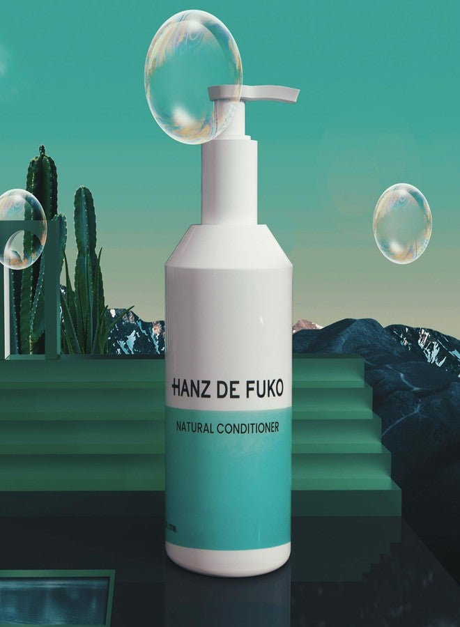 Hanz de Fuko Premium Natural Conditioner for Men & Women – Moisturizing Treatment Helps Soothe Dry Scalp, Relieve Irritation, Fight Dandruff – Sulfate & Paraben Free, 16+ Plant Extracts, 8 oz. - Image 4
