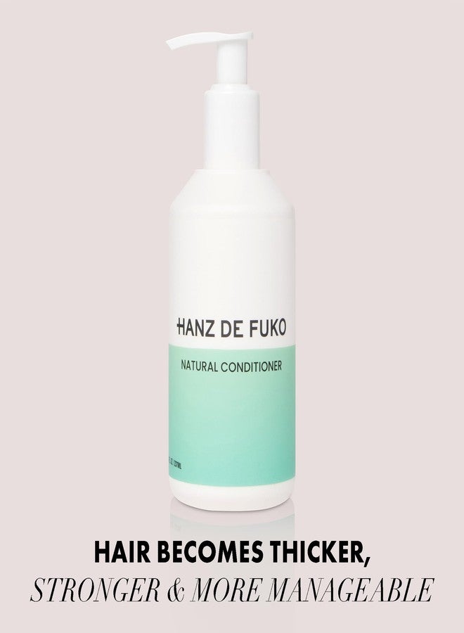 Hanz de Fuko Premium Natural Conditioner for Men & Women – Moisturizing Treatment Helps Soothe Dry Scalp, Relieve Irritation, Fight Dandruff – Sulfate & Paraben Free, 16+ Plant Extracts, 8 oz. - Image 3
