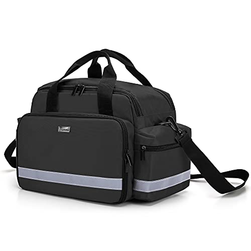 Trunab Home Health Nurse Bag Medical Bag Organizer with Handle and Shoulder Strap for Home Visit, Travel, Nursing Student - Image 1