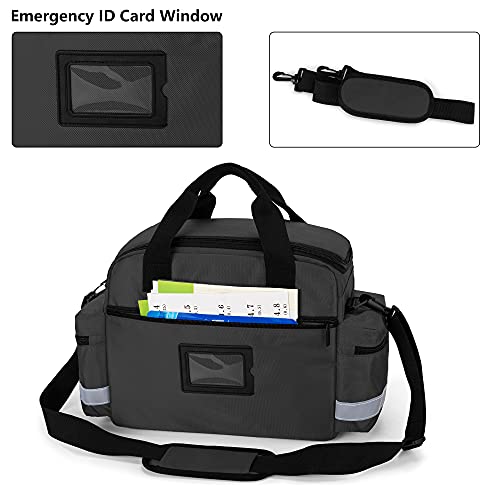 Trunab Home Health Nurse Bag Medical Bag Organizer with Handle and Shoulder Strap for Home Visit, Travel, Nursing Student - Image 4