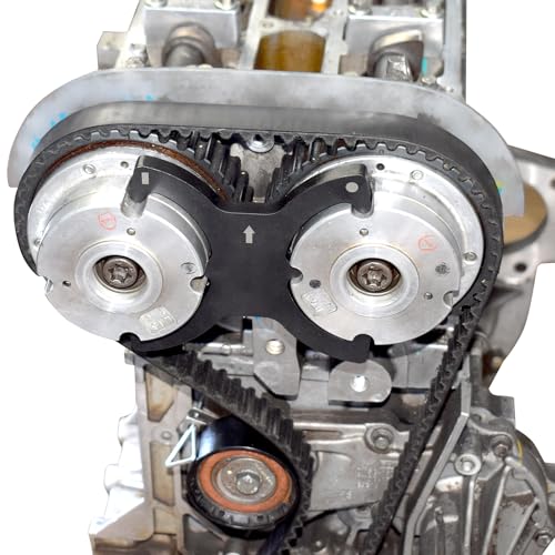 Yuesstloo Engine Camshaft Belt Timing Locking Tool Kit Compatible with Ford Fusion Escape Focus Fiesta Mazada 1.25 1.4 1.6 1.7 1.8 2.0 2.3L 2.5L Ecoboost 1.5L 1.6L, 2.0 TDCi 303-1097 303-748 303-1550 303-1552 - Image 4