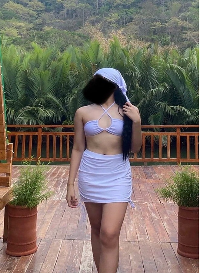 جارس هيرا أطقم أغطية رأس جاهزة من جارس هيرا، قبعات صوفية للنساء اللواتي يخضعن للعلاج الكيميائي، وشاح خفيف الوزن سهل الارتداء، عمامة. - Image 3