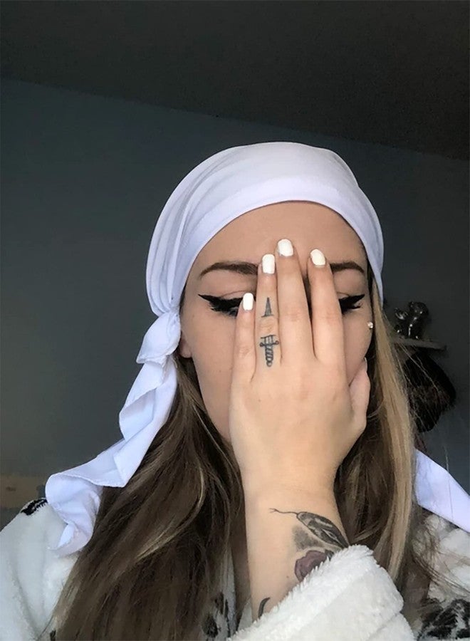 جارس هيرا أطقم أغطية رأس جاهزة من جارس هيرا، قبعات صوفية للنساء اللواتي يخضعن للعلاج الكيميائي، وشاح خفيف الوزن سهل الارتداء، عمامة. - Image 4