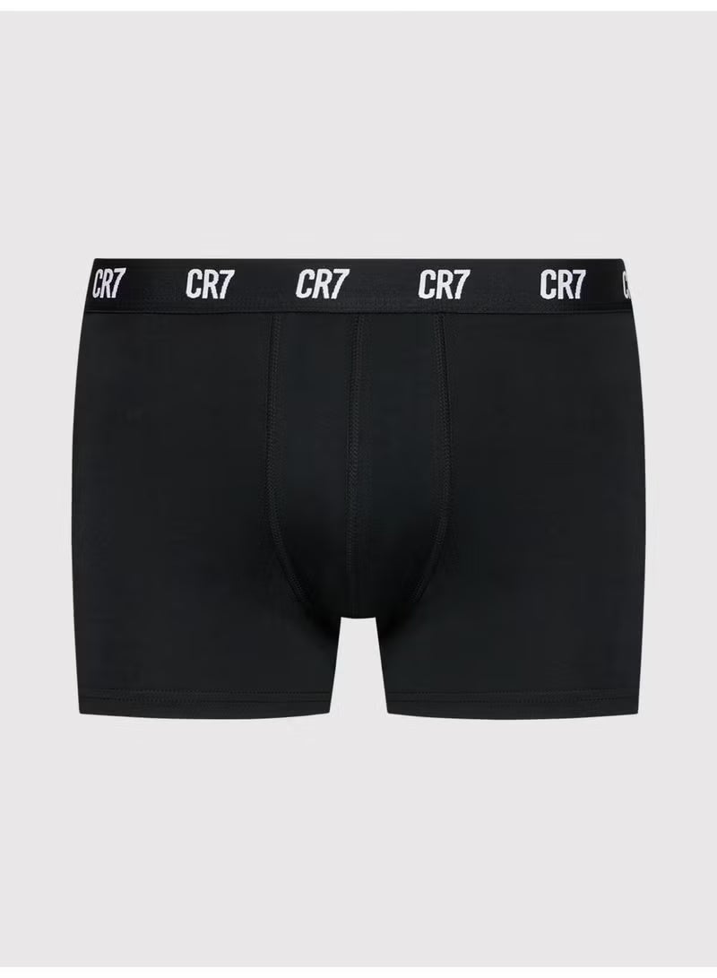 CR7 Basic Men’s Trunks – 5-Pack Cotton Stretch Underwear | Soft, Breathable & Everyday Comfort - Image 2