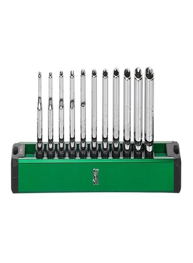 SK Tools 10-PC 1/4D STANDARD SAE SOCKET SET - Image 1