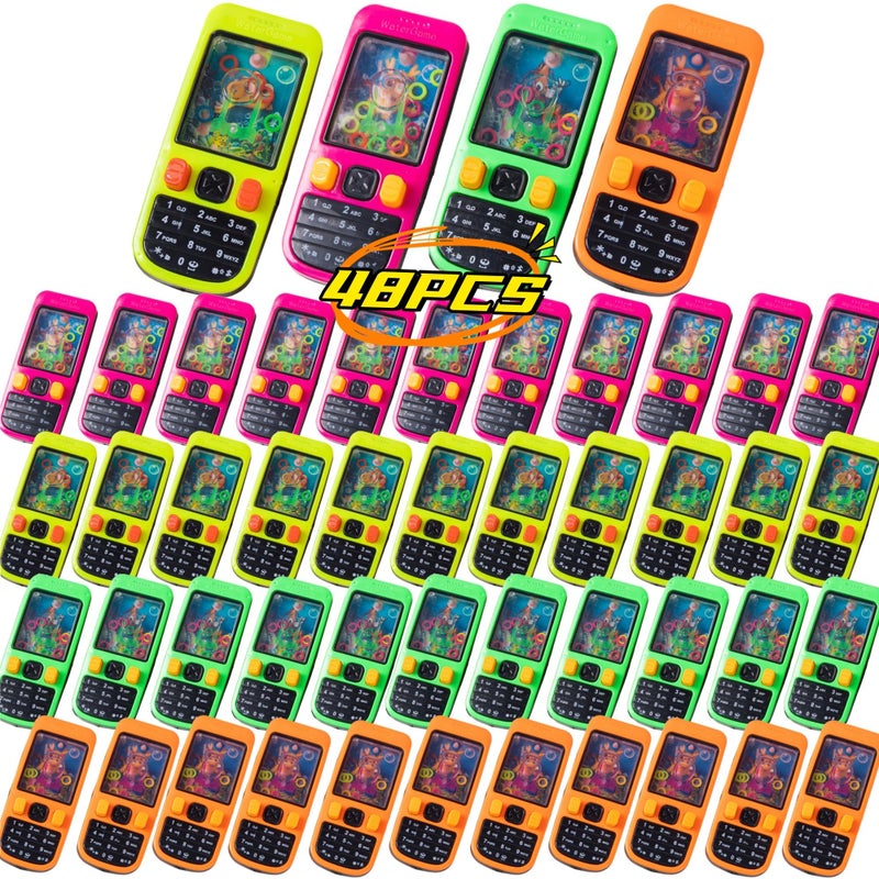 Nbguigdstr 48 Pcs Handheld Water Ring Games Party FavorsValentine Day Gifts Back to School Classroom PrizesGoodie Bags StuffersReturn Gifts for Kids Birthday PartyTreasure BoxPinata Filler Bulk - Image 3