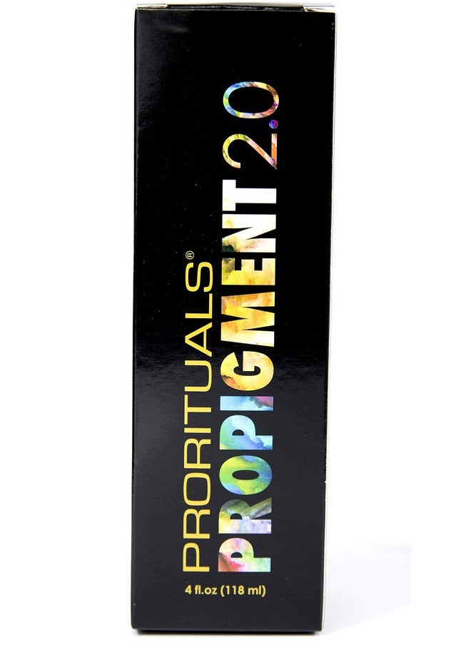 Prorituals - Propigment 2.0 Professional Hair Color Dye Blue Hair Dye Permanent Vibrant Color Imparts A Rich Shine Leaving Your Hair Feeling Soft And Silky Blue 4Oz - Image 1