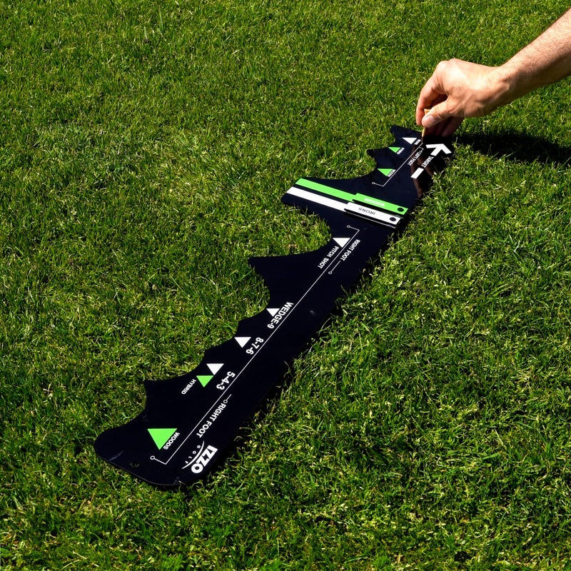 Izzo Golf Sure Stance Golf Swing Training Aid -Ball Position Trainer, Right Handed - Image 3