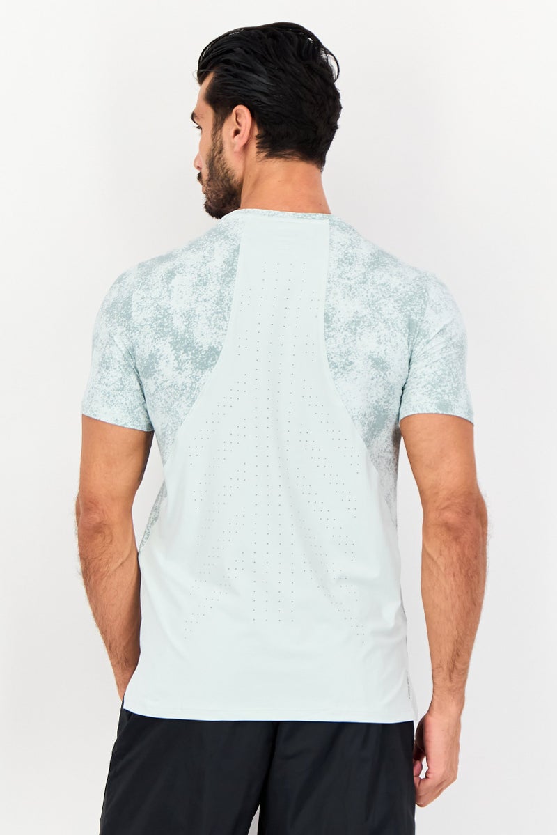 UNDER ARMOUR Men Fitted Fit Short Sleeve Brand Logo Training T-Shirt, Multicolor - Image 3