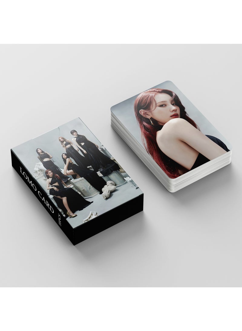 Generic - GIDLE 55PCS New Album (G)I-DLE 2nd Full YUQI MINNIE Jeon Soyeon Mini Lomo Star Card - Image 1