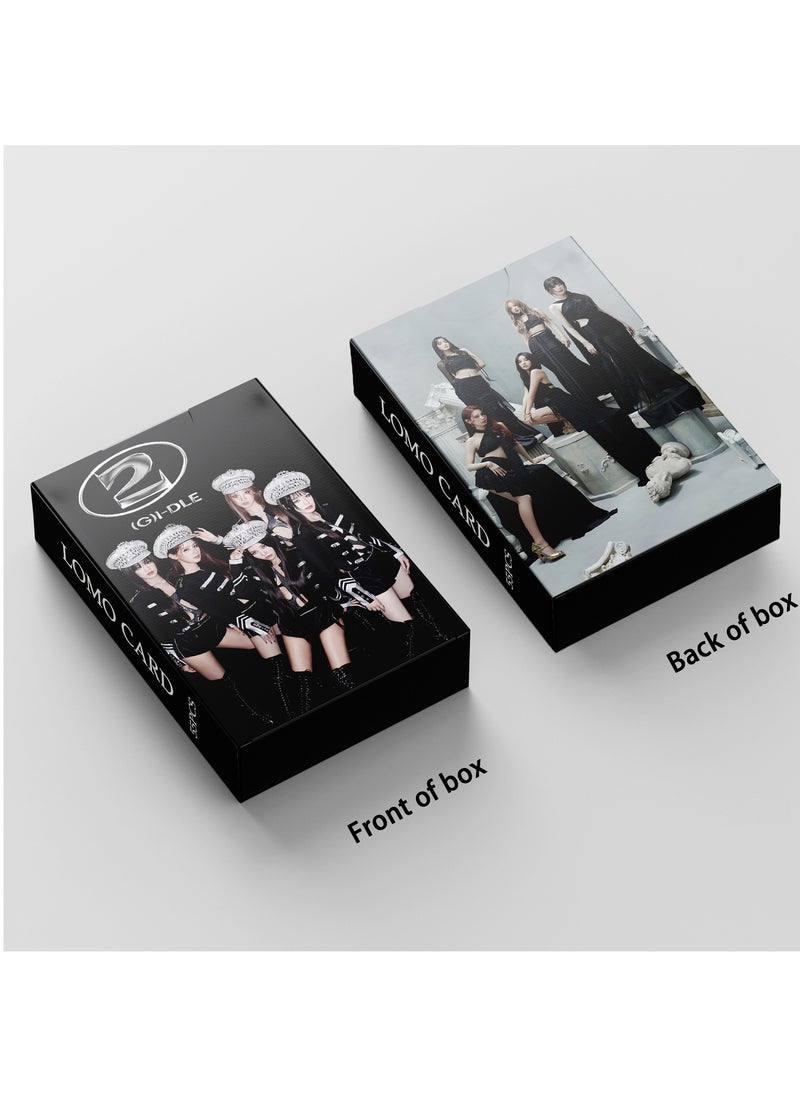 Generic - GIDLE 55PCS New Album (G)I-DLE 2nd Full YUQI MINNIE Jeon Soyeon Mini Lomo Star Card - Image 1