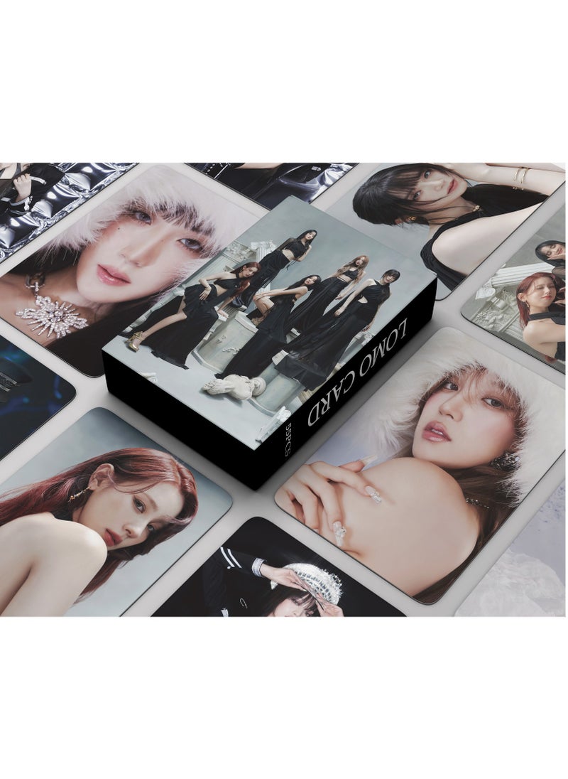 Generic - GIDLE 55PCS New Album (G)I-DLE 2nd Full YUQI MINNIE Jeon Soyeon Mini Lomo Star Card - Image 1